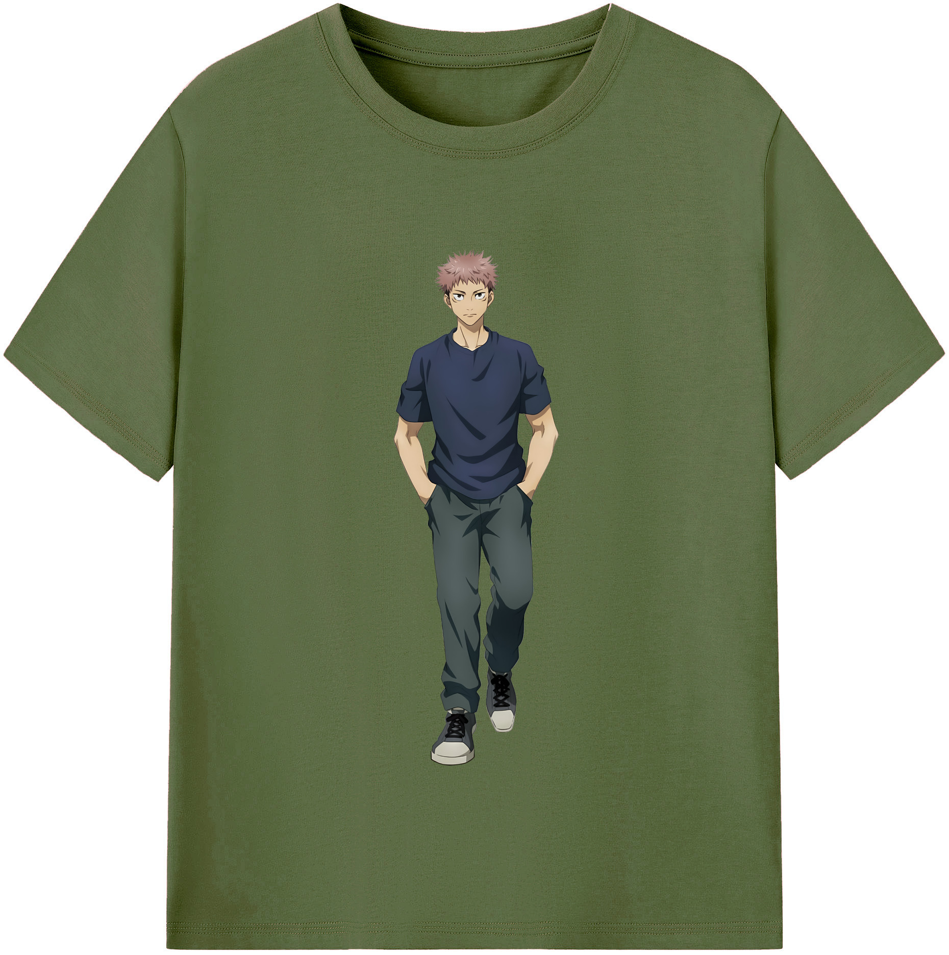 （画像用） 呪術廻戦 Jujutsu Kaisen 綿100％半袖Tシャツ（フロントプリント）